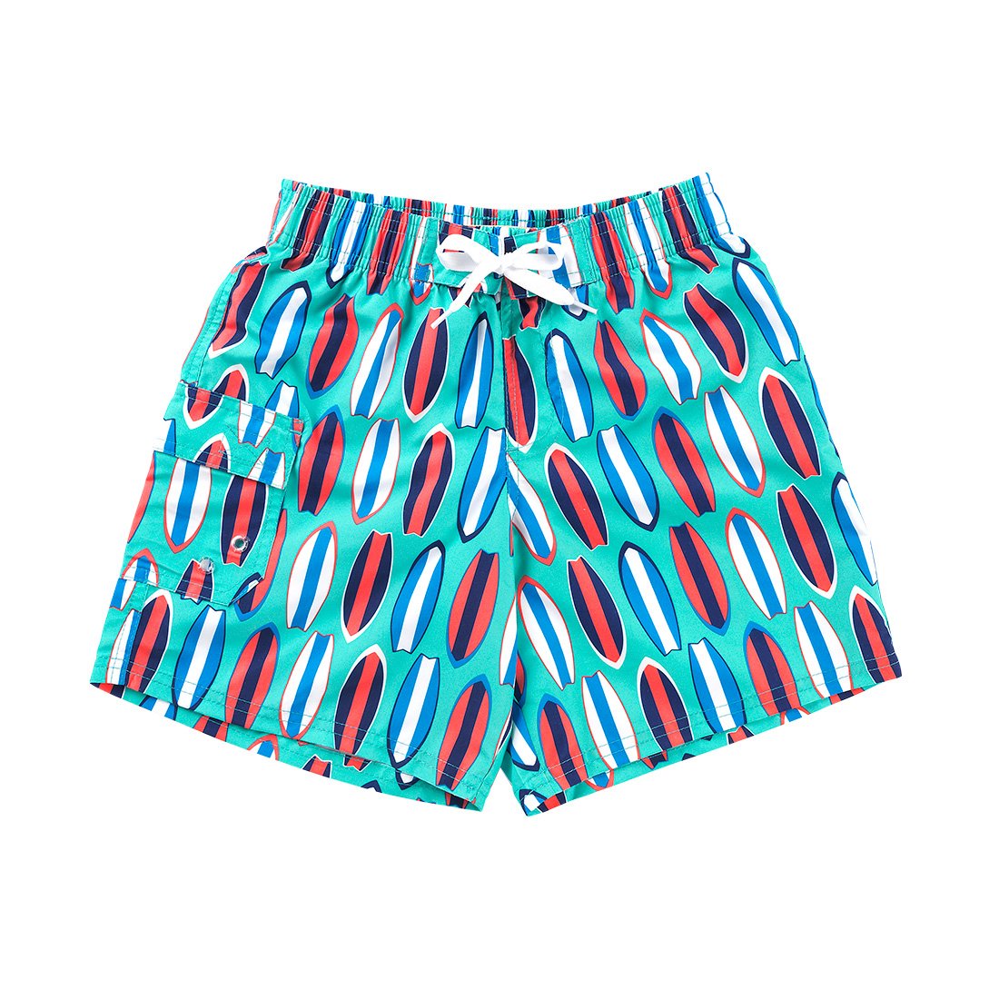 Wave Rider Boys' Swim Trunks - Personalized-Swim Suit-Viv&Lou-Top Notch Gift Shop