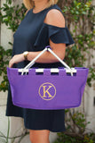 Purple Market Tote - Personalized-Bag-Viv&Lou-Top Notch Gift Shop