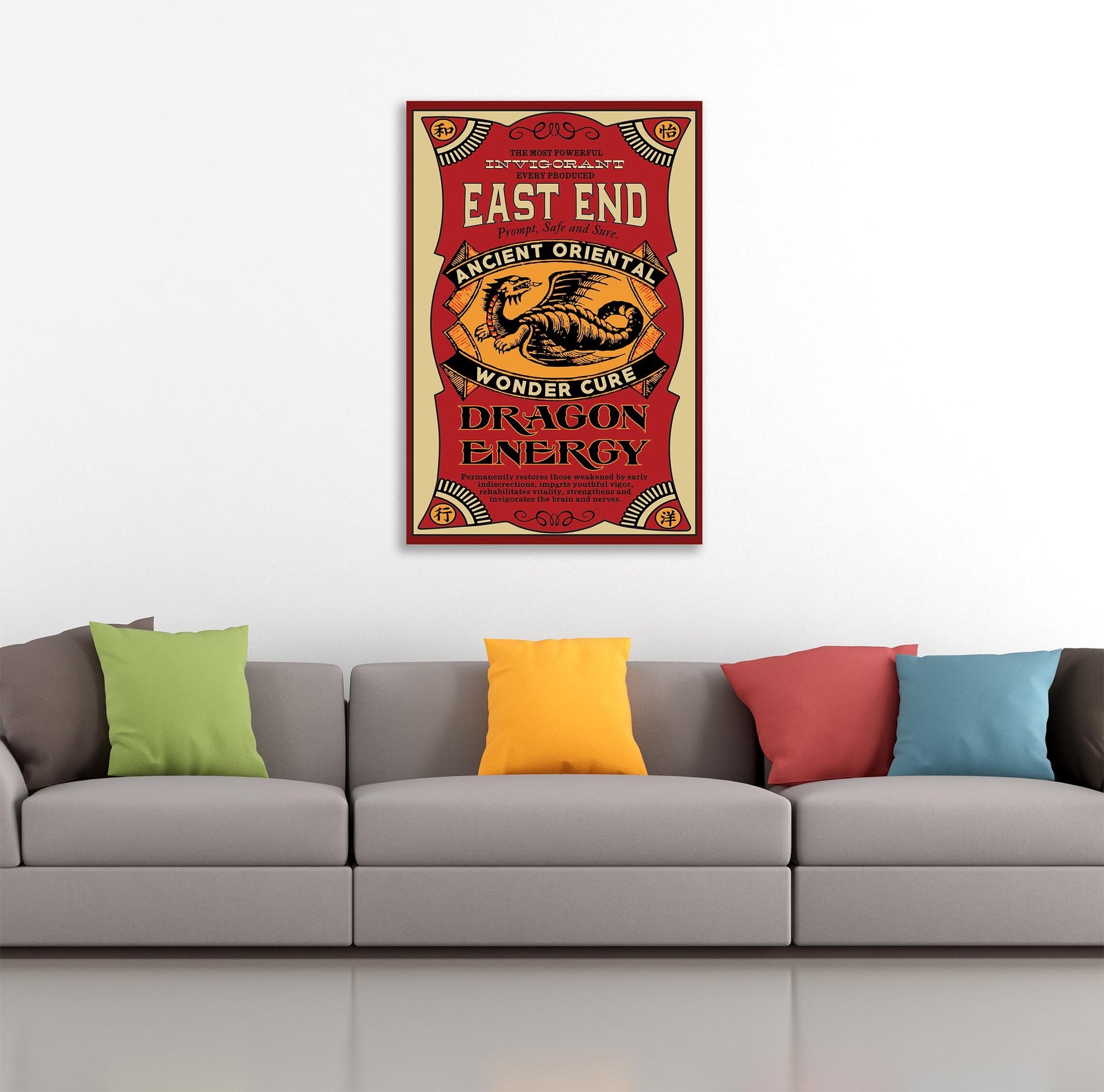 Dragon Energy Wood Sign - Personalized-Woody Signs-1000 Oaks Barrel-Top Notch Gift Shop