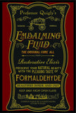 Embalming Fluid Wood Sign - Personalized-Woody Signs-1000 Oaks Barrel-Top Notch Gift Shop