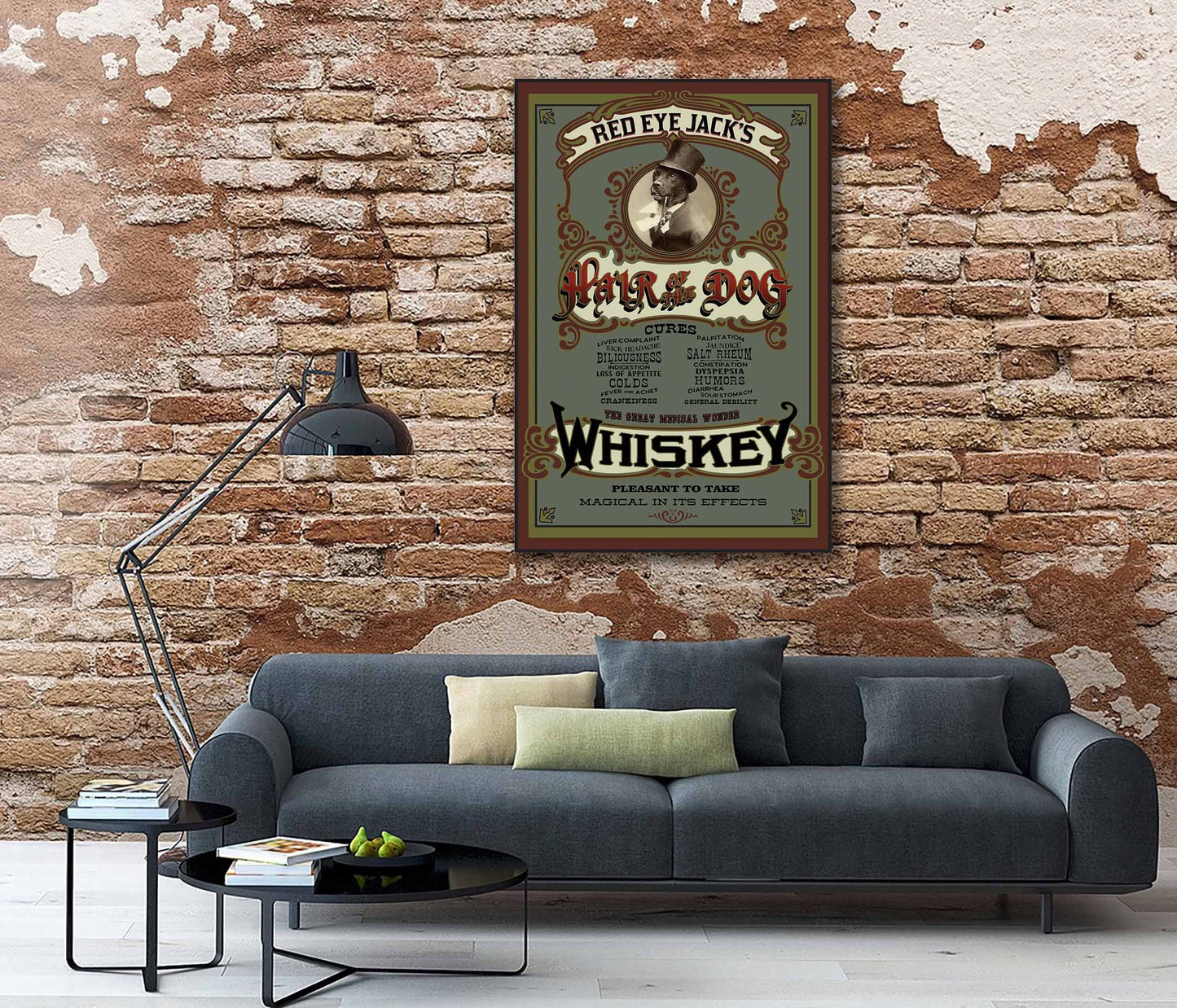 Hair Of The Dog Wood Sign - Personalized-Woody Signs-1000 Oaks Barrel-Top Notch Gift Shop