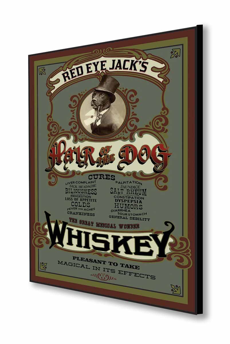 Hair Of The Dog Wood Sign - Personalized-Woody Signs-1000 Oaks Barrel-Top Notch Gift Shop