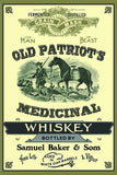 Medicinal Whiskey Wood Sign - Personalized-Woody Signs-1000 Oaks Barrel-Top Notch Gift Shop