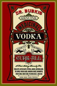 Medicinal Vodka Wood Sign - Personalized-Woody Signs-1000 Oaks Barrel-Top Notch Gift Shop