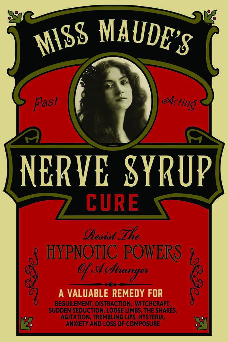 Nerve Syrup Wood Sign - Personalized-Woody Signs-1000 Oaks Barrel-Top Notch Gift Shop