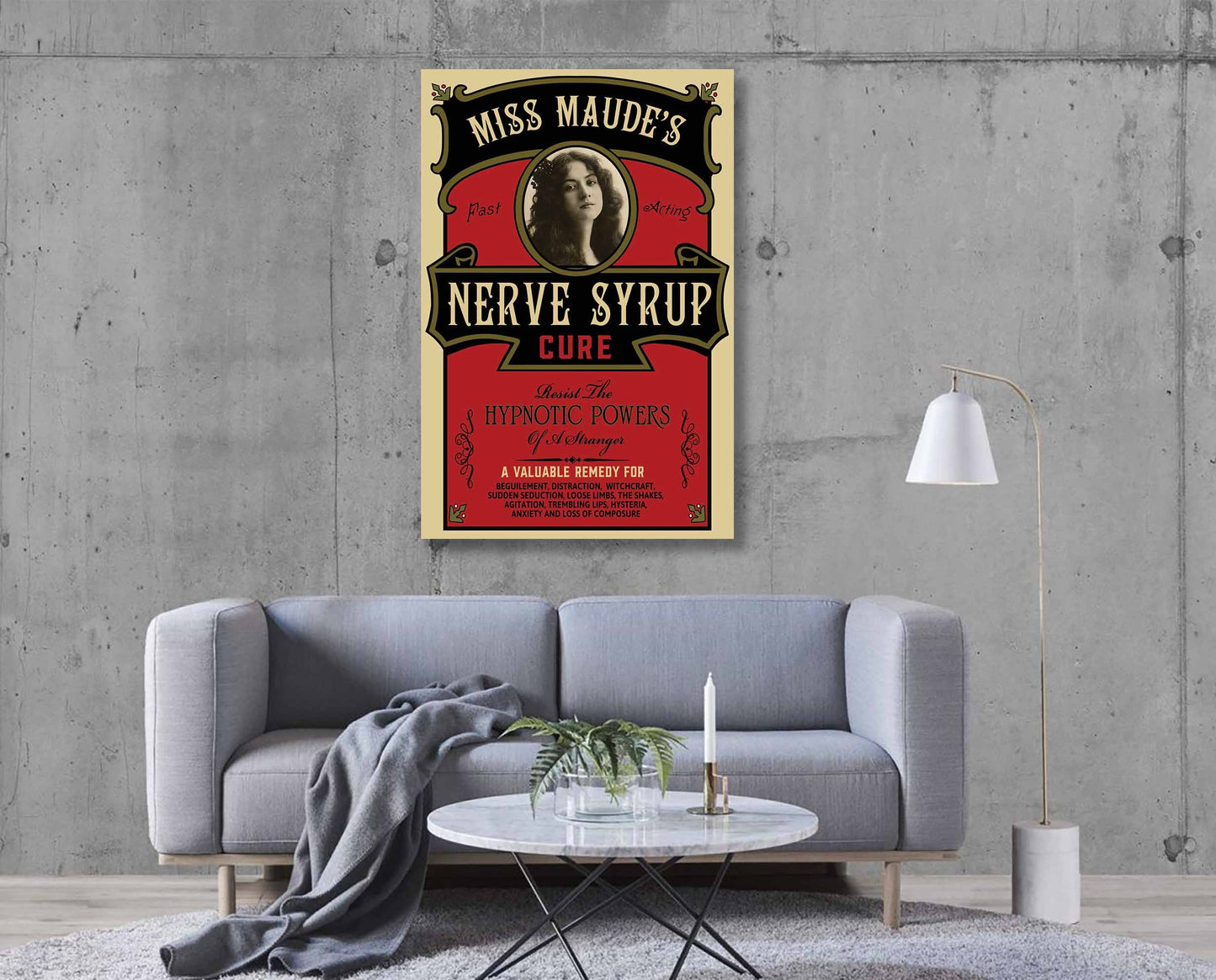Nerve Syrup Wood Sign - Personalized-Woody Signs-1000 Oaks Barrel-Top Notch Gift Shop