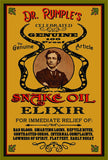 Snake Oil Wood Sign - Personalized-Woody Signs-1000 Oaks Barrel-Top Notch Gift Shop