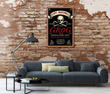 Grog Wood Sign - Personalized-Woody Signs-1000 Oaks Barrel-Top Notch Gift Shop