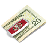 San Francisco 49er's Cushion Money Clip-Money Clip-Cufflinks, Inc.-Top Notch Gift Shop