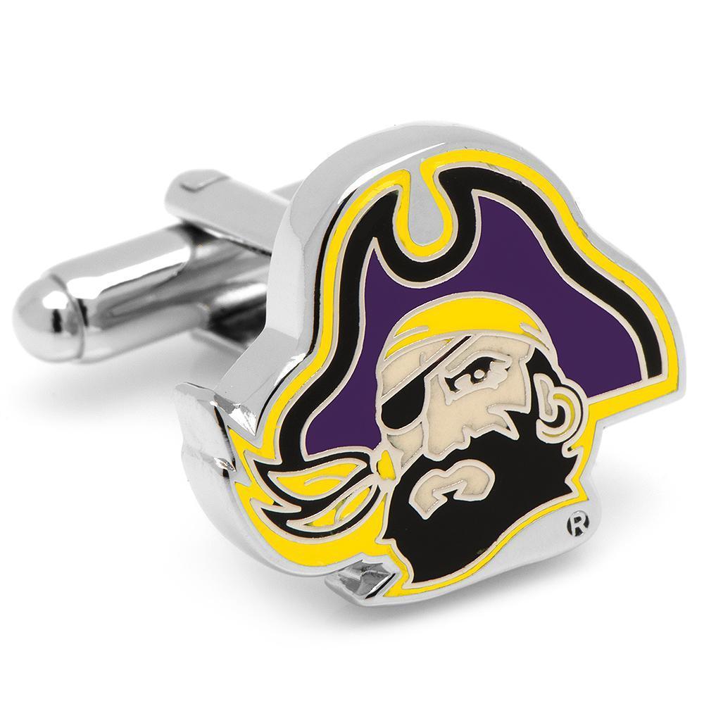 East Carolina Pirates Enamel Cufflinks-Cufflinks-Cufflinks, Inc.-Top Notch Gift Shop