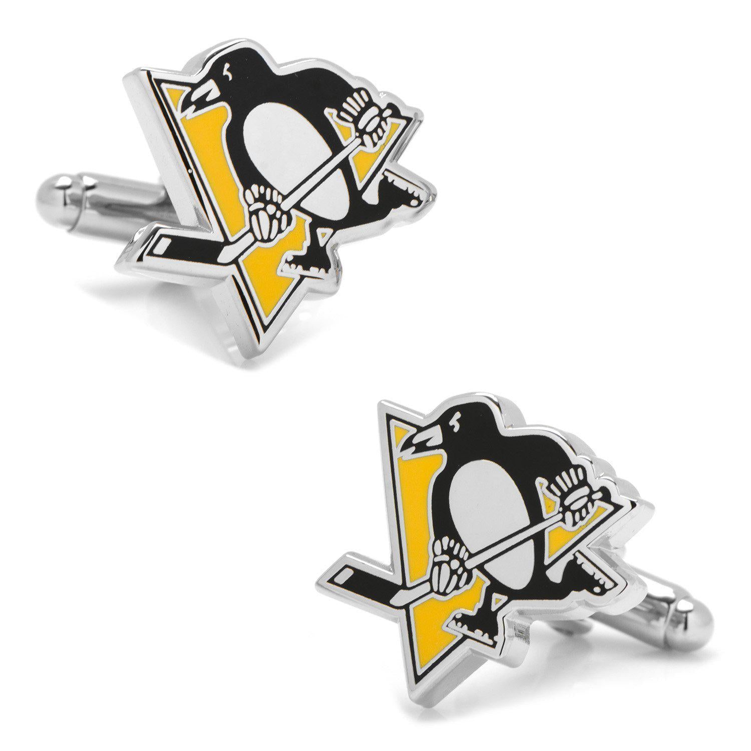 Pittsburgh Penguins Cufflinks-Cufflinks-Cufflinks, Inc.-Top Notch Gift Shop