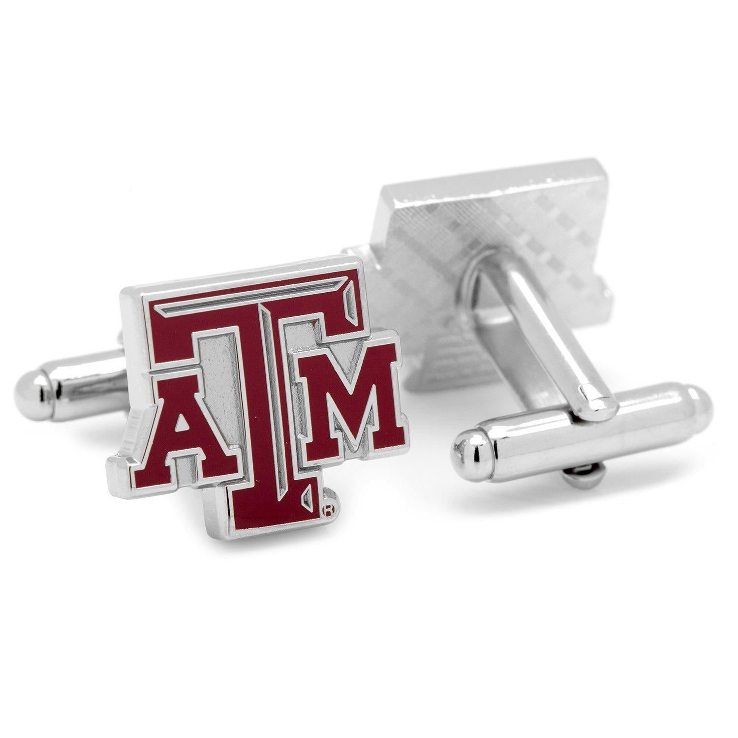 Texas A & M Aggies Enamel Cufflinks-Cufflinks-Cufflinks, Inc.-Top Notch Gift Shop