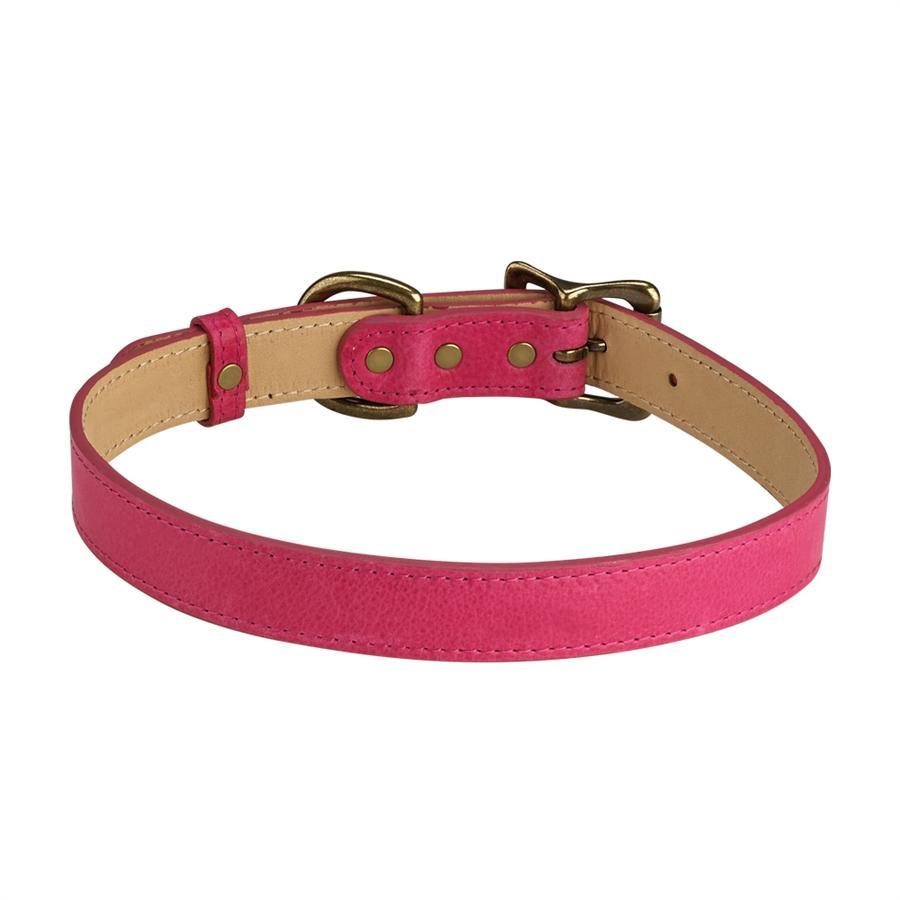 Italian Leather "Large" Dog Collar - Personalized-Dog Collar-Graphic Image, Inc.-Top Notch Gift Shop