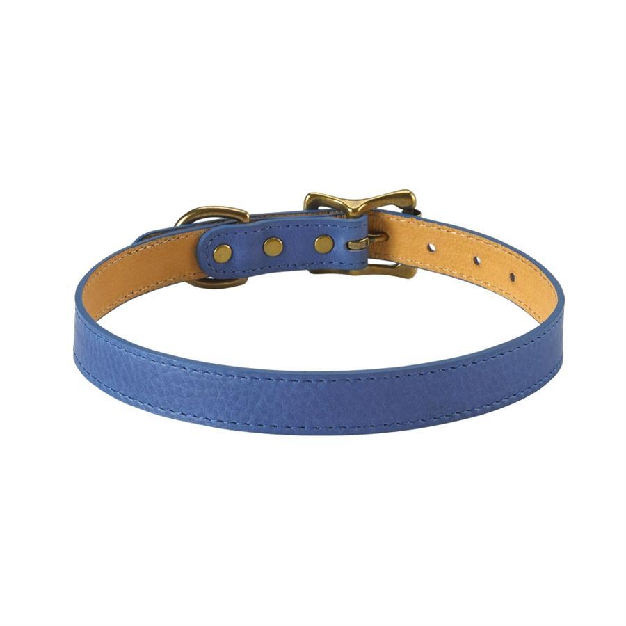 Italian Leather "Medium" Dog Collar - Personalized-Dog Collar-Graphic Image, Inc.-Top Notch Gift Shop