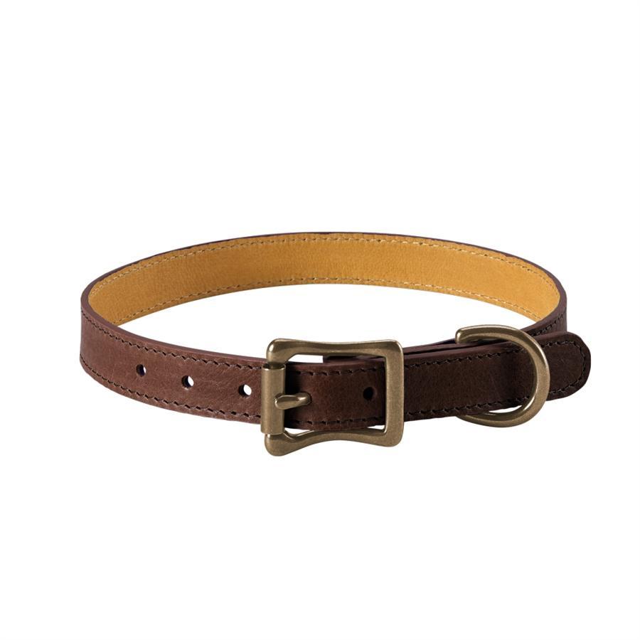 Italian Leather "Medium" Dog Collar - Personalized-Dog Collar-Graphic Image, Inc.-Top Notch Gift Shop