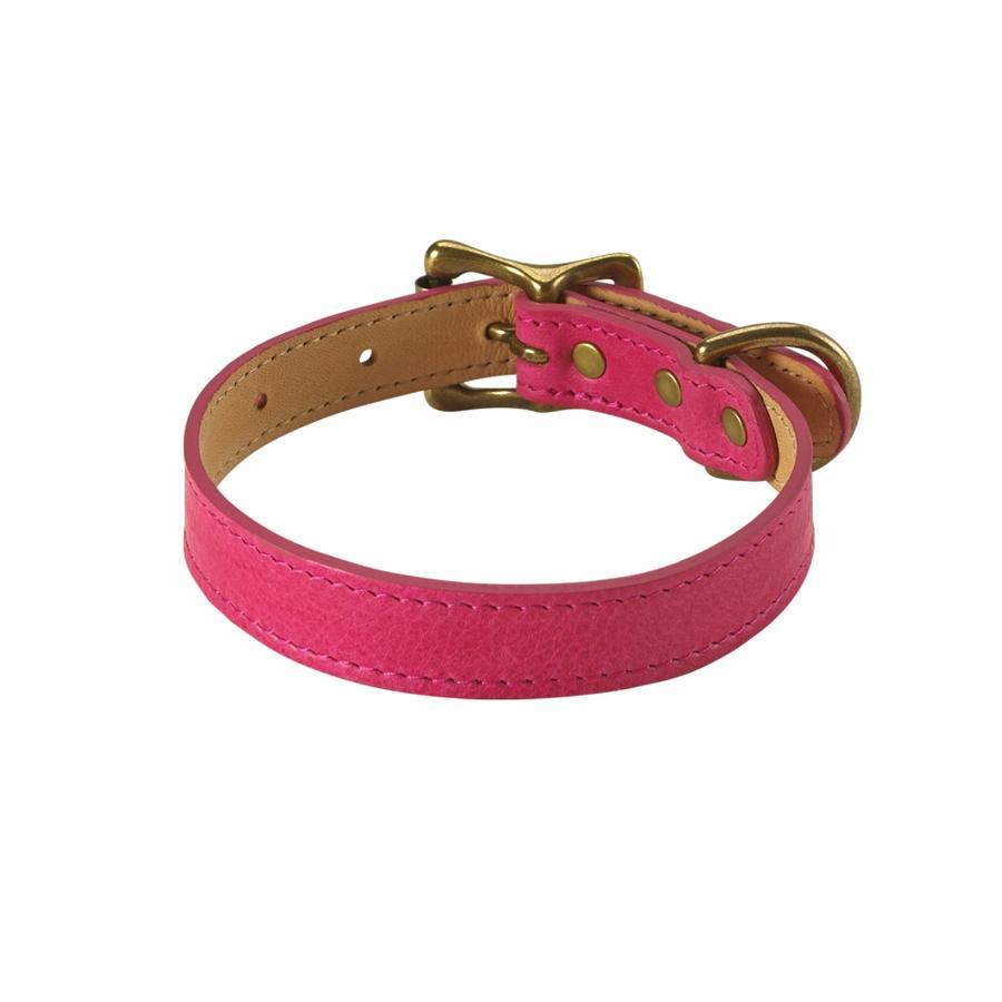 Italian Leather "Petite" Dog Collar - Personalized-Dog Collar-Graphic Image, Inc.-Top Notch Gift Shop