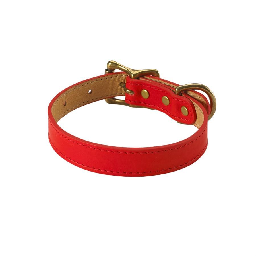 Italian Leather "Petite" Dog Collar - Personalized-Dog Collar-Graphic Image, Inc.-Top Notch Gift Shop