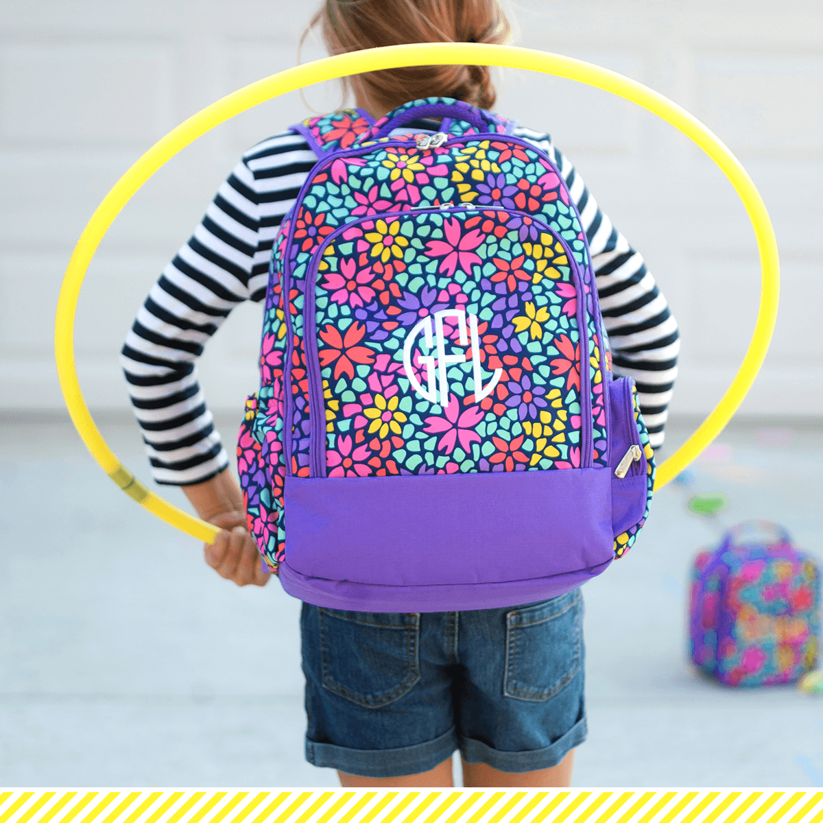 Petal Punch Backpack - Personalized-Backpack-Viv&Lou-Top Notch Gift Shop