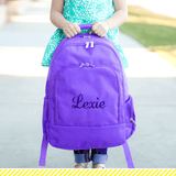 Purple Backpack - Personalized-Backpack-Viv&Lou-Top Notch Gift Shop