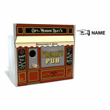 Fireman's Pub Birdhouse - Personalized-Birdhouse-1000 Oaks Barrel-Top Notch Gift Shop