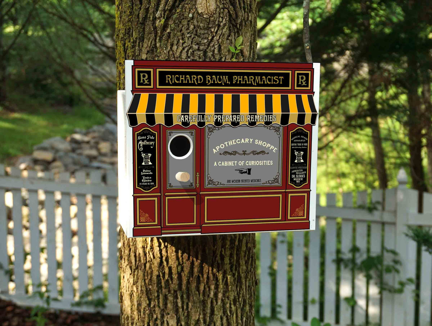 Pharmacist Birdhouse - Personalized-Birdhouse-1000 Oaks Barrel-Top Notch Gift Shop