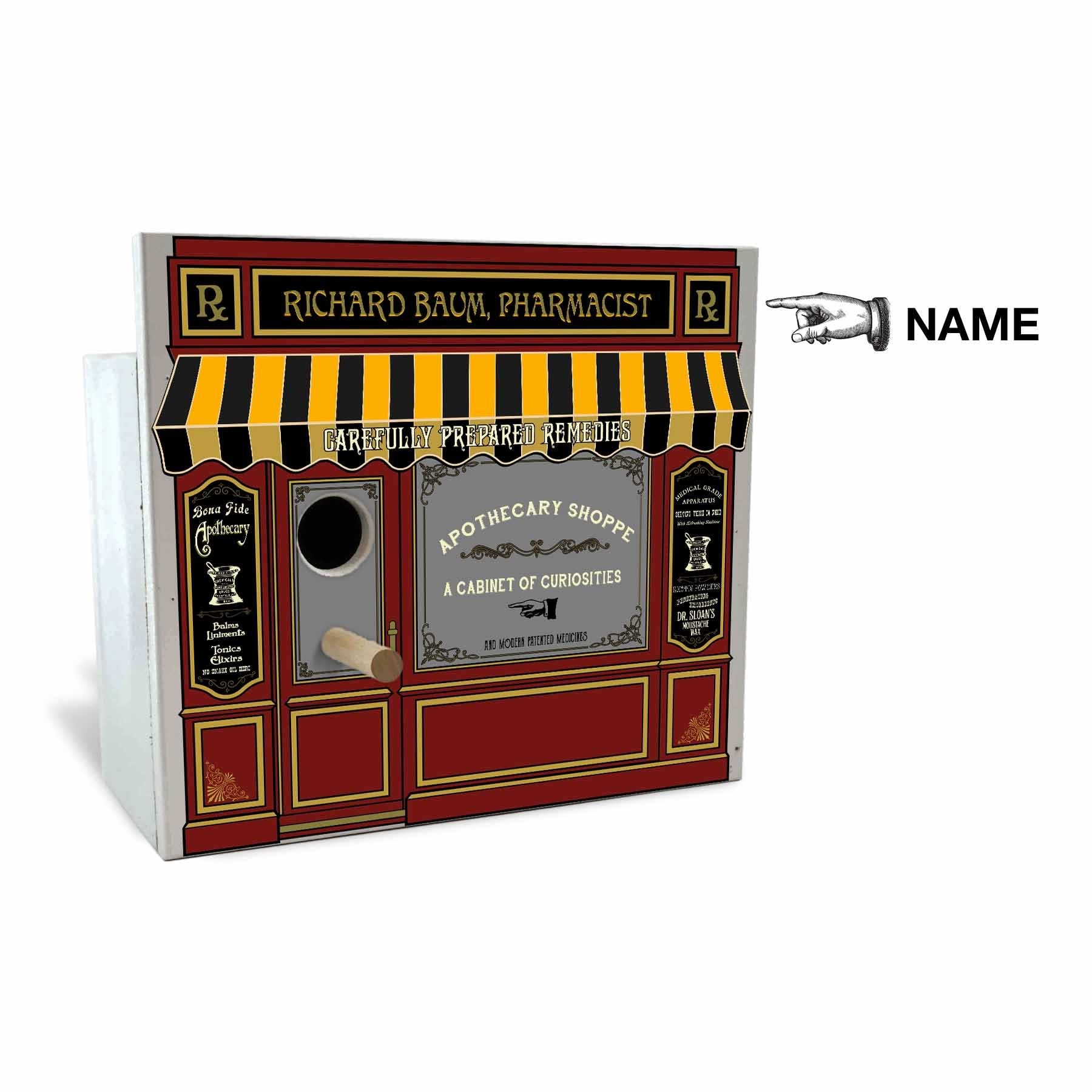 Pharmacist Birdhouse - Personalized-Birdhouse-1000 Oaks Barrel-Top Notch Gift Shop