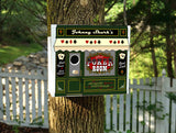 Poker Room Birdhouse - Personalized-Birdhouse-1000 Oaks Barrel-Top Notch Gift Shop