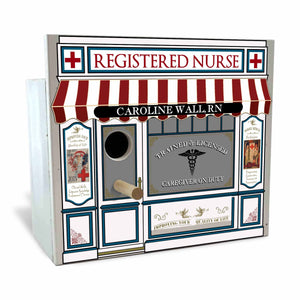 Registered Nurse Birdhouse - Personalized-Birdhouse-1000 Oaks Barrel-Top Notch Gift Shop