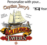 Sailor's Tavern Quarter Barrel Clock - Personalized-Clock-1000 Oaks Barrel-Top Notch Gift Shop