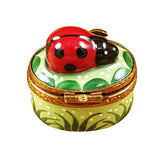 Mini Ladybug on Oval Limoges Box by Rochard™-Limoges Box-Rochard-Top Notch Gift Shop