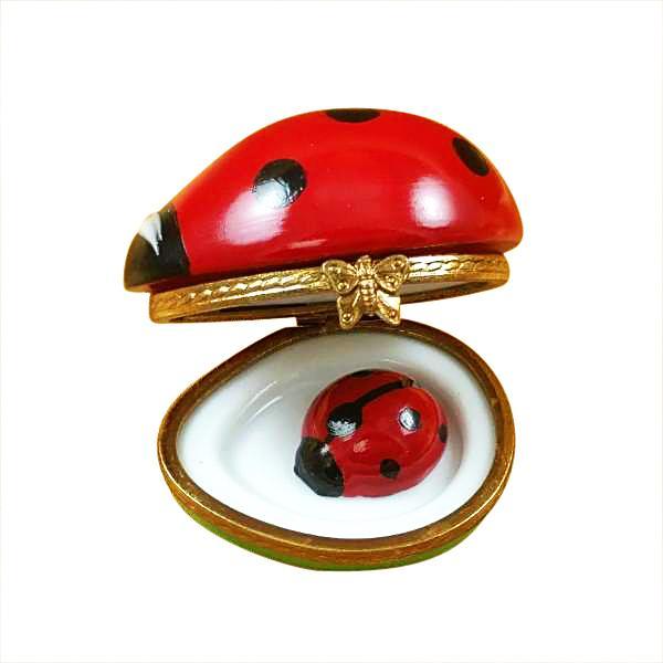 Lady Bug with Baby Limoges Box by Rochard™-Limoges Box-Rochard-Top Notch Gift Shop