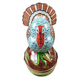 Large Turkey with Removable Ear of Corn Limoges Box by Rochard™-Limoges Box-Rochard-Top Notch Gift Shop