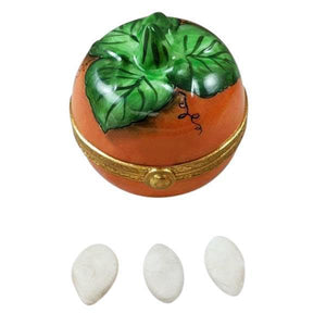 Pumpkin with Seeds Limoges Box by Rochard™-Limoges Box-Rochard-Top Notch Gift Shop