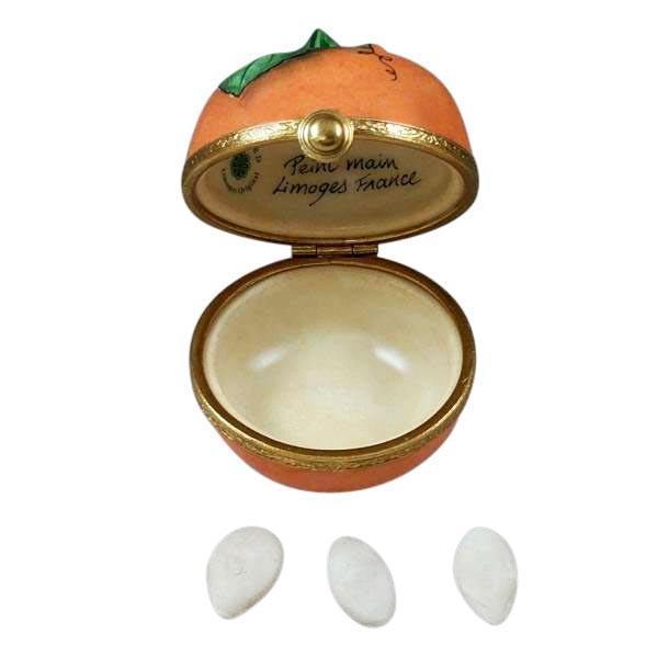 Pumpkin with Seeds Limoges Box by Rochard™-Limoges Box-Rochard-Top Notch Gift Shop