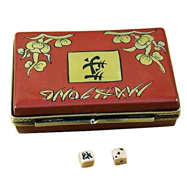 Mahjong Set Limoges Box by Rochard™-Limoges Box-Rochard-Top Notch Gift Shop