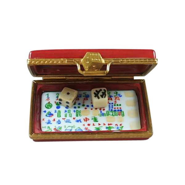 Mahjong Set Limoges Box by Rochard™-Limoges Box-Rochard-Top Notch Gift Shop