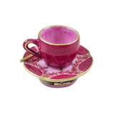 Valentine Love Tea Cup Limoges Box by Rochard™-Limoges Box-Rochard-Top Notch Gift Shop