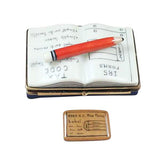 CPA Book Limoges Box by Rochard™-Limoges Box-Rochard-Top Notch Gift Shop