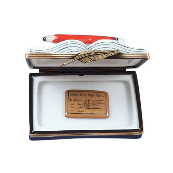 CPA Book Limoges Box by Rochard™-Limoges Box-Rochard-Top Notch Gift Shop