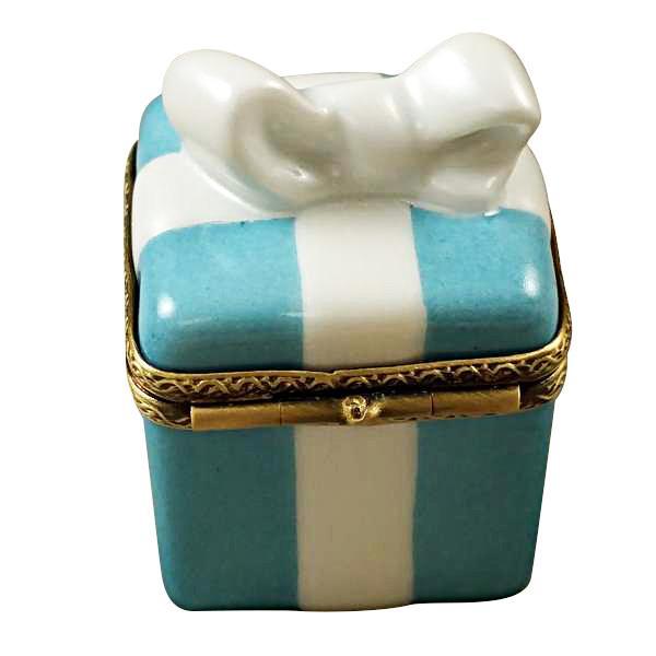 Tiffany Blue Gift Box Limoges Box by Rochard™-Limoges Box-Rochard-Top Notch Gift Shop