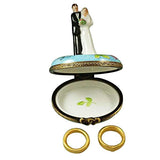 Bride and Groom Limoges Box by Rochard™-Limoges Box-Rochard-Top Notch Gift Shop