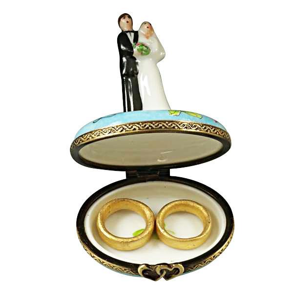 Bride and Groom Limoges Box by Rochard™-Limoges Box-Rochard-Top Notch Gift Shop