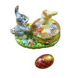 Bunnies with Eggs Limoges Box by Rochard™-Limoges Box-Rochard-Top Notch Gift Shop