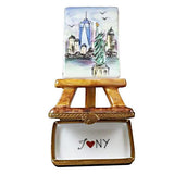 Freedom Tower Easel Limoges Box by Rochard™-Limoges Box-Rochard-Top Notch Gift Shop