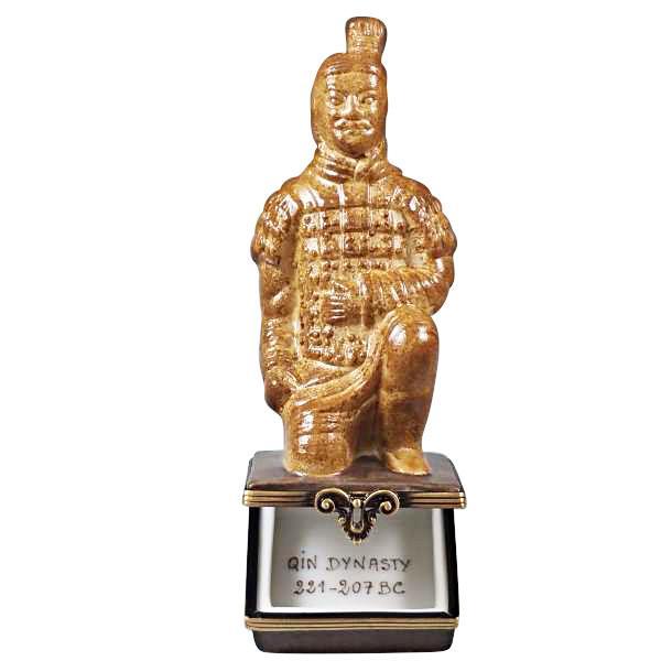 Terracotta Soldier Limoges Box by Rochard™-Limoges Box-Rochard-Top Notch Gift Shop