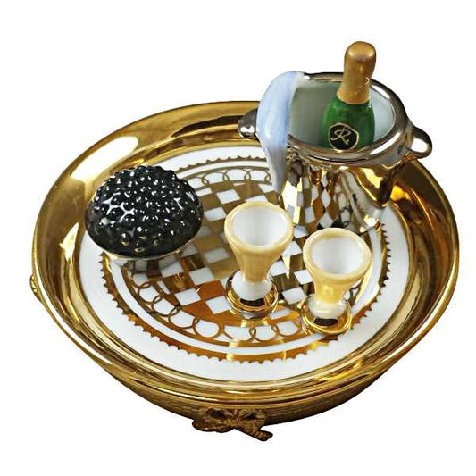 Caviar & Champagne Limoges Box by Rochard™-Limoges Box-Rochard-Top Notch Gift Shop