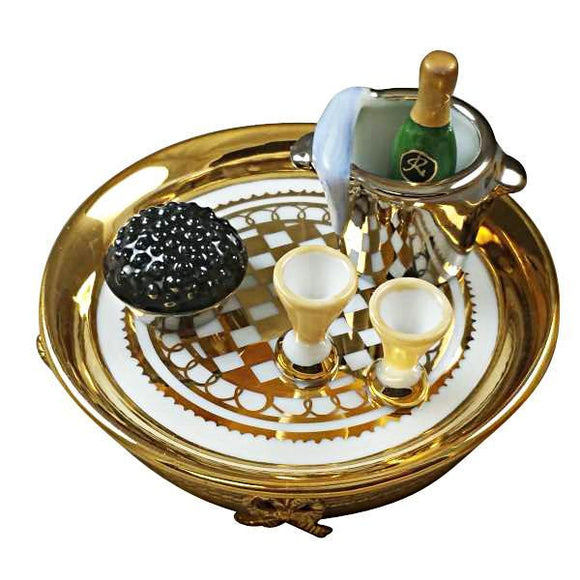 Caviar & Champagne Limoges Box by Rochard™-Limoges Box-Rochard-Top Notch Gift Shop