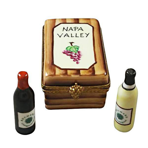 Napa Valley Wine Crate Limoges Box by Rochard™-Limoges Box-Rochard-Top Notch Gift Shop