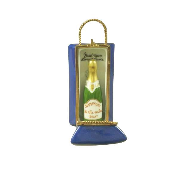 Paris by Night Gift Bag with Champagne Limoges Box by Rochard™-Limoges Box-Rochard-Top Notch Gift Shop