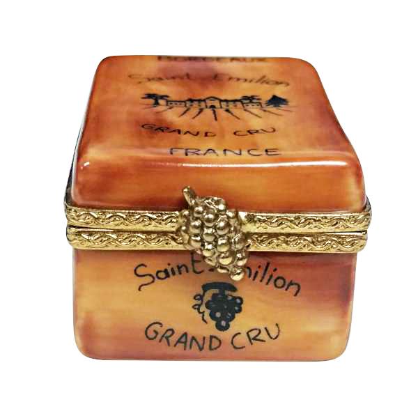 Bordeaux Tasting Crate Limoges Box by Rochard™-Limoges Box-Rochard-Top Notch Gift Shop